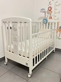 Lettino con cassettiera