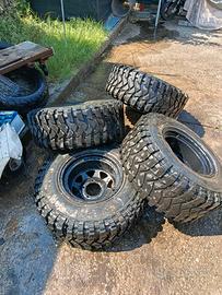 Cerchi e gomme suzuki samurai