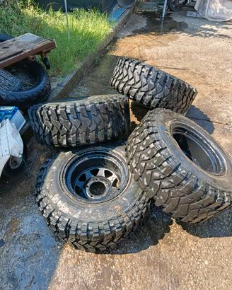 Cerchi e gomme suzuki samurai
