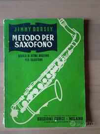  Libro di didattica musicale per saxofono.