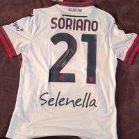 Maglia Bologna Soriano autografata stagione 22/23