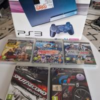 PS3/ 120 GB/ + 5 giochi 