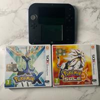 Nintendo 2ds + giochi pokemon