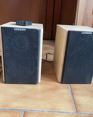 Casse LUXEON 18 watt + ricevitore bluetooth Aukey