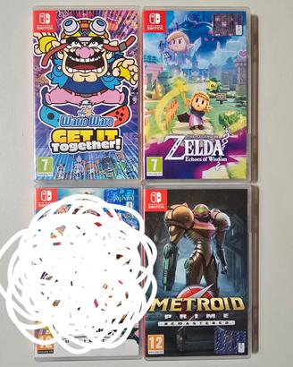 3 giochi Nintendo Switch 