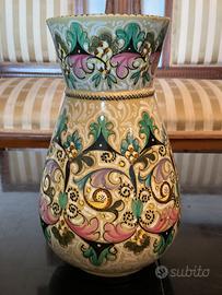 Molaroni ceramica vaso anni 50, da 26 cm.