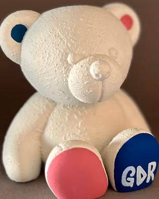 Orsetto 3D ( Teddy Pop White )