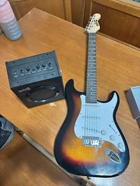 KIT COMPLETO CHITARRA ELETTRICA