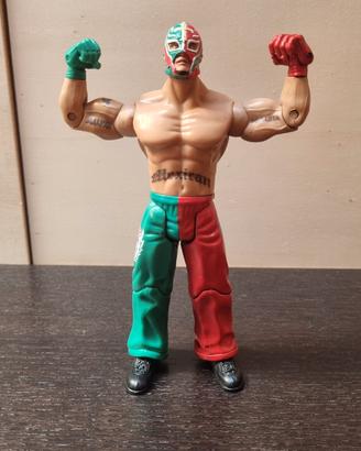 Action Figure Rey Mysterio WWE - Bandiera Mexican