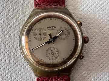 Orologio Swatch cronografo Goldfinger 1990