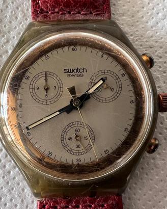 Orologio Swatch cronografo Goldfinger 1990