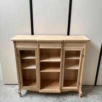 Mobile credenza madia soggiorno in legno grezzo