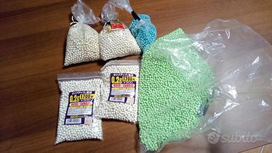 Pallini per armi giocattolo soft air