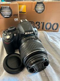 Nikon D3100+ obiettivo 18-55