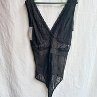 Mixeri' body in pizzo nuovo con cartellino tag. M