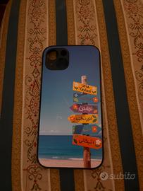 Cover iPhone 13 con Grafica Mare Spiaggia