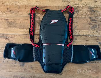 Protezione para schiena moto Zandonà X7 Nero