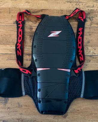 Protezione para schiena moto Zandonà X7 Nero