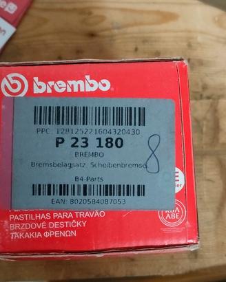  Alfa Romeo Stelvio pastiglie freni ant.e post.