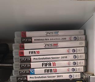 Lotto fifa e pes ps3