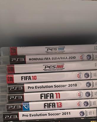 Lotto fifa e pes ps3
