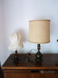 Abat-jour  lampade da tavolo vintage