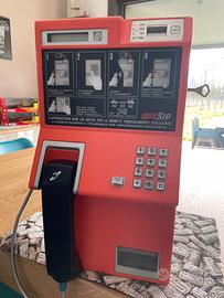 Telefono a gettoni pubblico rotor sip