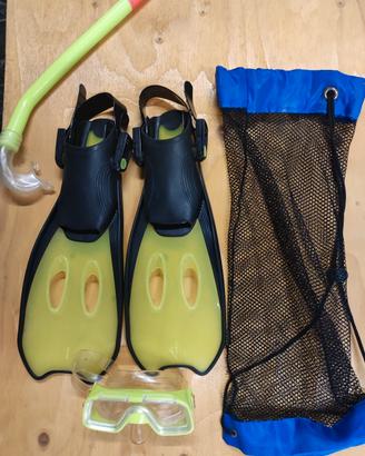 Kit snorkeling bambino