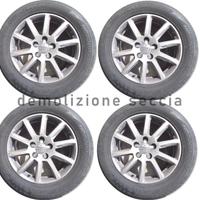 04 cerchi e gomme Audi A4 ( B8 ) 16° originali