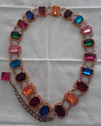 Cinta con Pietre Colorate