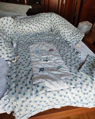 imbottitura paracolpi x lettino 