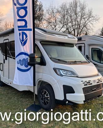 Elnagh T-loft 450 semintegrale con garage e bascul