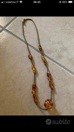 Collana di ambra