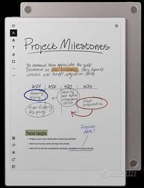 ReMarkable Paper Pro nuovo + Type Folio e Marker