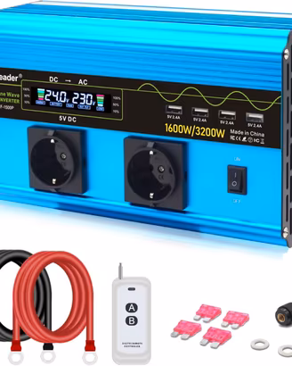 Yinleader Inverter 24 V 230 V 1600 W/3200 W