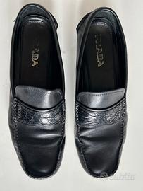 Mocassini Prada originali ipelle nera