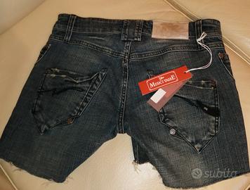pantaloncini donna in jeans