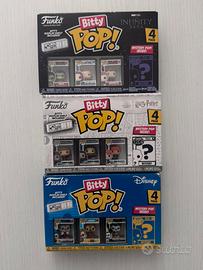 Lotto 3 funko bitty pop marvel hp disney sigillati