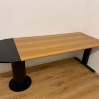 scrivania 200x80x75 in legno massello