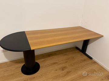 scrivania 200x80x75 in legno massello