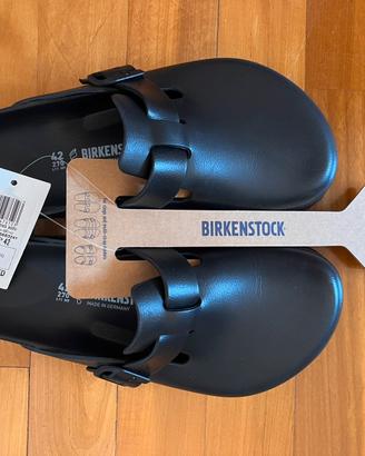 Birkenstock Boston Eva nere gomma