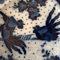 Alzata francese primo ’900 porcellana decorata