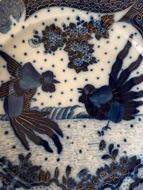 Alzata francese primo ’900 porcellana decorata