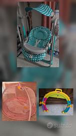 Dondolo Chicco Swing Up + 2 palestrine una chicco