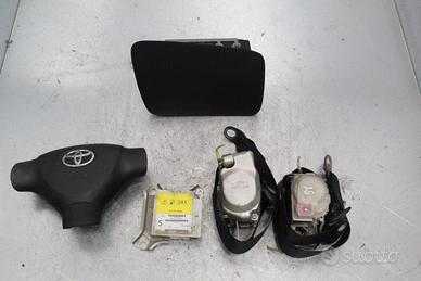 KIT AIRBAG COMPLETO TOYOTA Aygo 1° Serie (05>08)