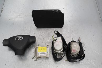 KIT AIRBAG COMPLETO TOYOTA Aygo 1° Serie (05>08)