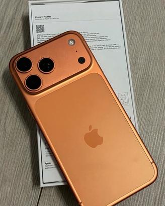 Apple iPhone 17 Pro Max 512gb Arancione