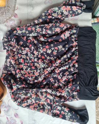 camicia / maglioncino a fiori