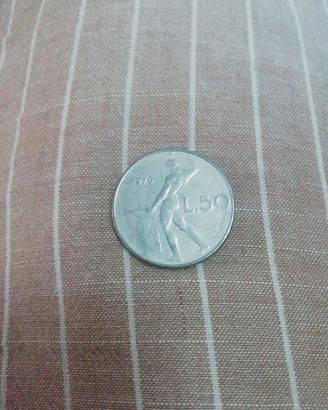 Moneta 50 lire anno 1979