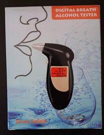 Alcool test mai usato Etilometro Digitale Display